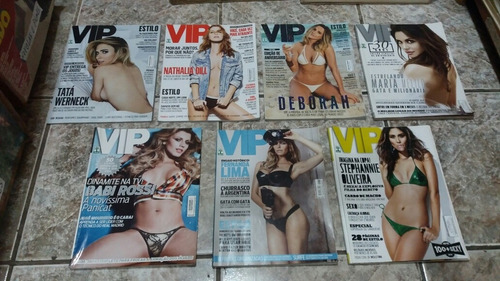 7 Revistas Vip Fernanda Lima E Outras (Usado)