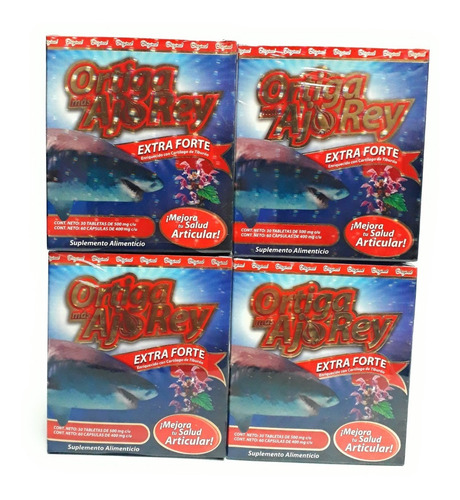 Ortiga Mas Ajo Rey Extra Forte Original Duo (4 Pzs) Full