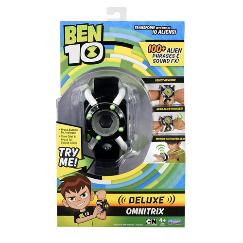 Ben 10 - Omnitrix Deluxe Original Luz Y Sonido