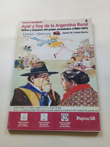 Ayer Y Hoy Argentina Rural - Girbal Blacha - Página12 - U