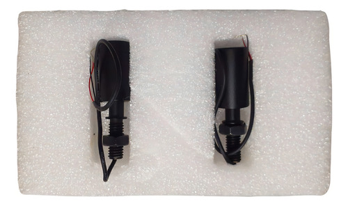 Kit 2 Luminária Teto Mini Spot Leya Redondo 1w 2700k Gaya Estrutura Preta 24v