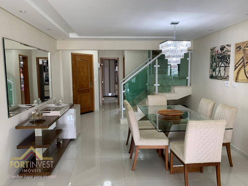 Imagem 6 de 30 de Apartamento Duplex Com 3 Dormitórios À Venda, 350 M² Por R$ 1.890.000,00 - Canto Do Forte - Praia Grande/sp - Ad0007