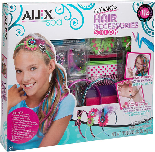 Alex Spa Ultimate Accesorios Para El Cabello Salón Niñas Act