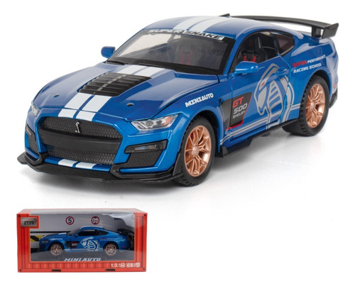 Ford Mustang Cobras Shelby Gt500 Miniatura Metal Auto 1/24