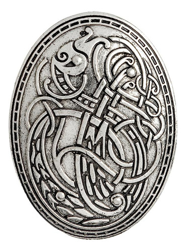 Pin De Bufanda Medieval Nórdica Symbol Broche