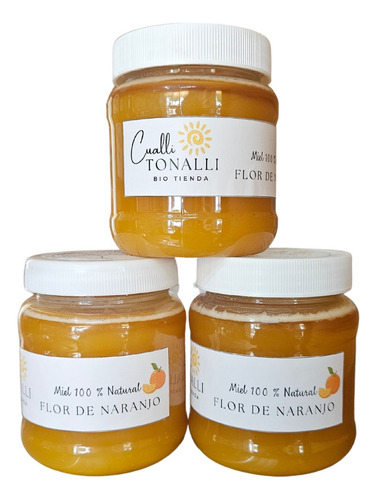 Miel Natural Flor De Naranjo Miel 100% Pura Miel De Abeja