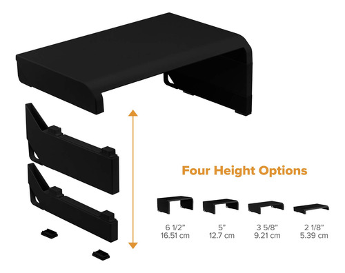 Suporte De Monitor Riser Bostitch Office Konnect Ajustável