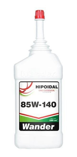 Aceite Transmision Hipoidal Mineral 85w140 Wander X 1lt X6un