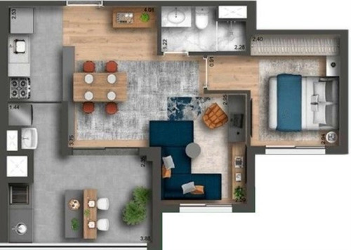 Imagem 10 de 15 de Apartamento - Ap00993 - 69813310