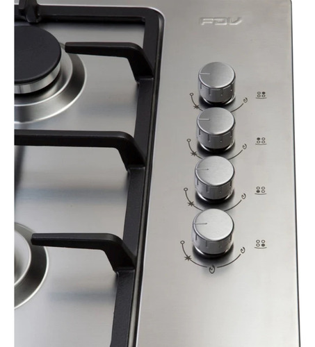 Encimera Fdv Design 4g Glx 60 Nat 2.0