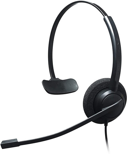 Headset Monoaural Con Micrófono Con Cancelación De Ruido