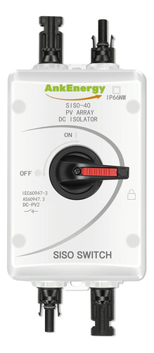 Caja Combinada Solar Ip66 Con Interruptor Aislante De 32a