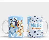 Comprar 12 Recuerdos Tazas Personalizadas Bluey Recuerdos Cumpleaños