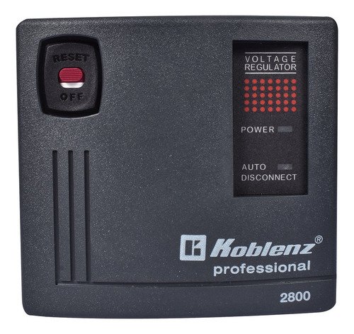 Regulador De Voltaje Koblenz Er-2800 De 2000 W Negro/blanco