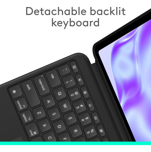 Funda Con Teclado Logitech Combo Touch Para iPad Pro De 13 P