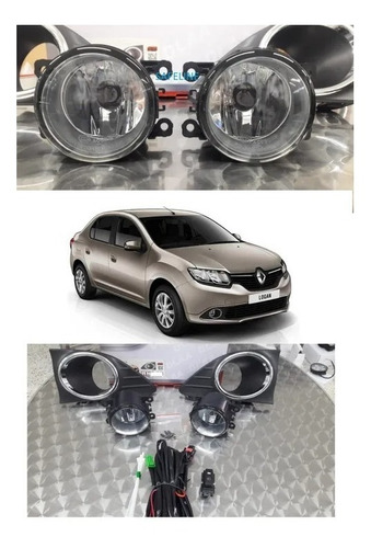 Halógenos Neblineros Para Renault Sandero 2016 A 2019 Logan