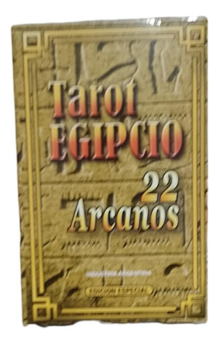 Mazo Tarot Egipcio 22 Arcanos Trae Guia