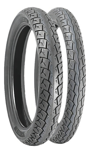 Pneu Levorin Matrix 80/100-18 E 100/90-18 D+t Com Câmara