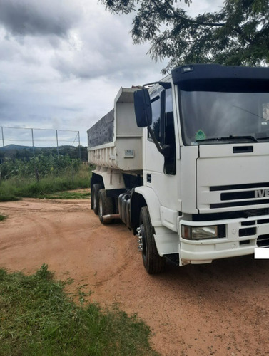 Imagem 3 de 6 de Caminhão Caçamba Iveco 230e24 Ano 2008, Motor Novo