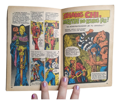 Gibi Hq Mestre Do Kung Fu Ed. Bloch Nº 16 - Anos 70 (Usado)