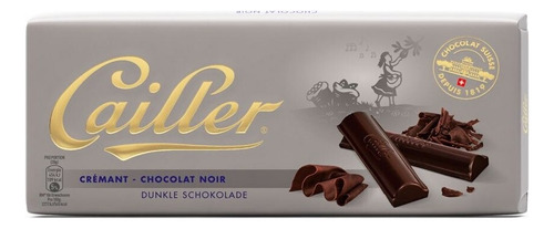 Chocolate Suíço Meio Amargo Cailler 100g