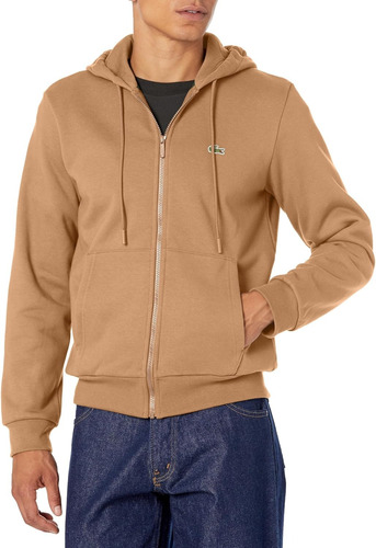 Sudadera Lacoste Con Bolsillo Canguro Cookie  Sh9626-51