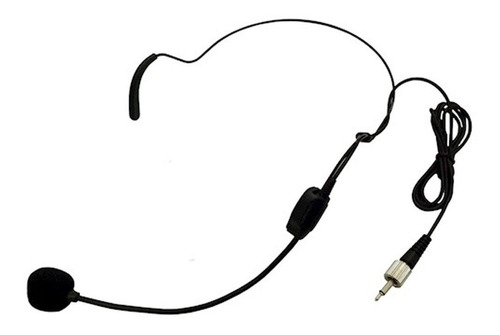 Microfone Karsect Headset De Cabeça Auricular Ht-9 - Loja Cor Preto