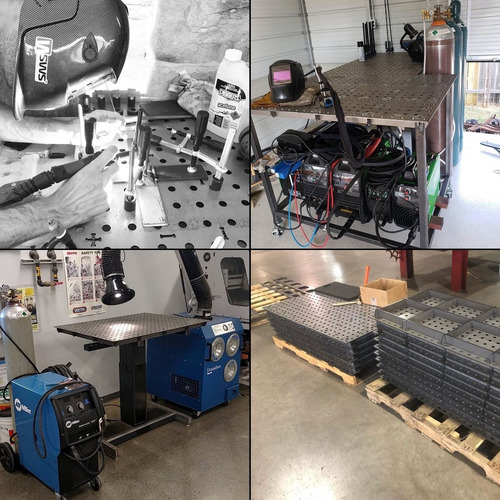 Table Top 1000x1400 Mesa Soldadura Soldar Tig Mig Precision