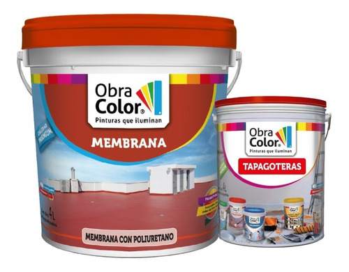 Membrana Liquida Premium Transitable 20 Kg + Tapagotera 4 Lt