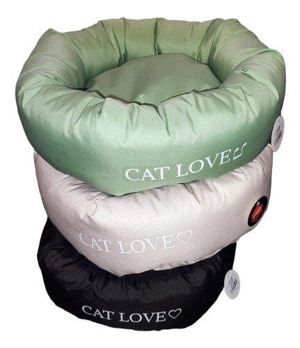 Imagen 2 de 7 de Moises Cama Impermeable Antidesgarro Brakko Cat Love