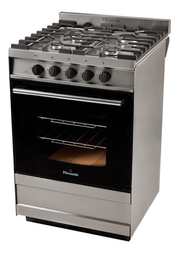 Cocina Industrial Florencia 5818 Acero Inox. Refractarios