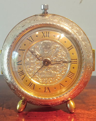 Reloj De Bolsillo Antiguo Alarma Leon West Germany (Usado)