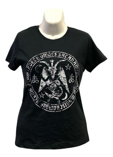 Baphomet Circulo Blusa Streetwear