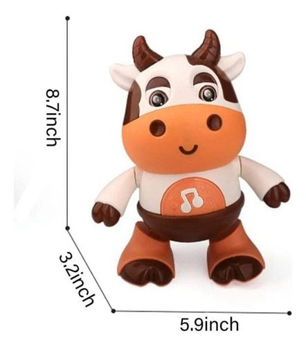 K A Juguetes Musicales For Bebés Con Forma De Vaca, Juguete