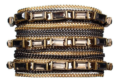 Pulseira Lanka Gold Maxi Mariana Dias M