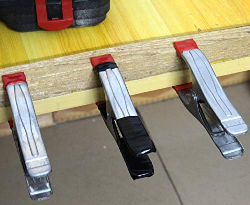 Tueascallk 2 Abrazaderas De Resorte De Metal Superpesado D