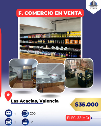 Fondo De Comercio Ubicado En La Urb Las Acacias  Actualmente Operativo Y Con Excelente Punto Comercial. Vende Lino Juvinao