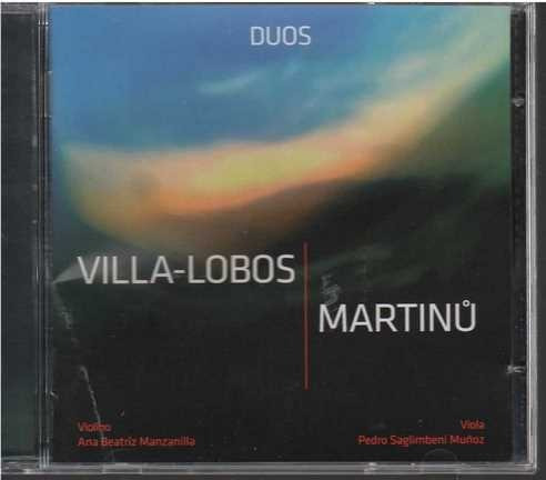 Cd - Villa-lobos - Martinu / Duos - Original Y Sellado