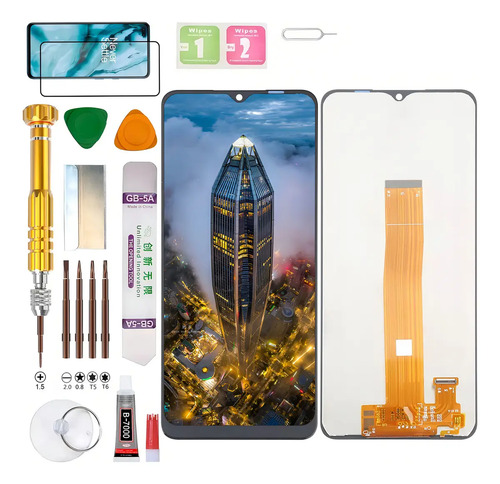 Pantalla HD+ Para Samsung A12 A02 M12 SM-A125M SM-A127M SM-A022M A12 Nacho M02 F12 SM-M127F/DS F127G M022M A125U A127U A125F A127F Galaxy A022F Display