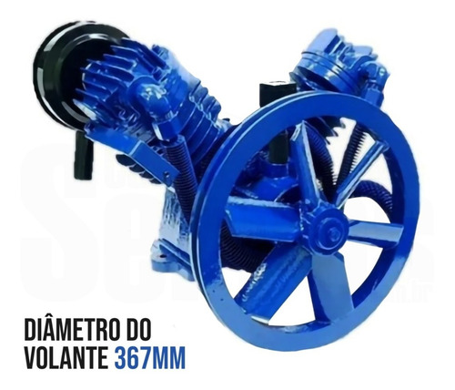 Imagem 2 de 4 de Cabeçote Para Compressor 15 Pes 175psi Cj15 Chiaperini