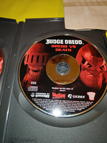 Judge Dredd Pcel Juez Silvestre Stallone Para Pc Funcionando (Usado)