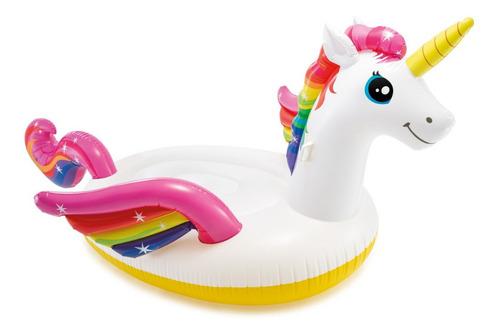 Intex 23844/5 Colchoneta Inflable Mega Unicornio P/tu Pileta