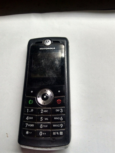 Celular Motorola W 218 Preto Funcionando Normal Os 002