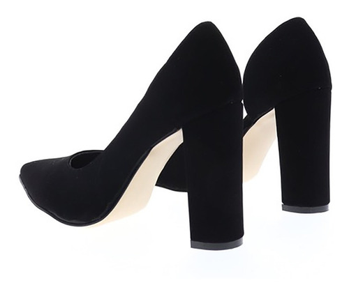 Imagen 4 de 4 de Zapatilla Mujer De Vestir Beige Y Negro | Erez