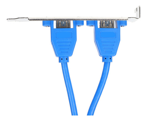 Placa Base De Panel Trasero Con Soporte Usb 2.0 De 19 Pines