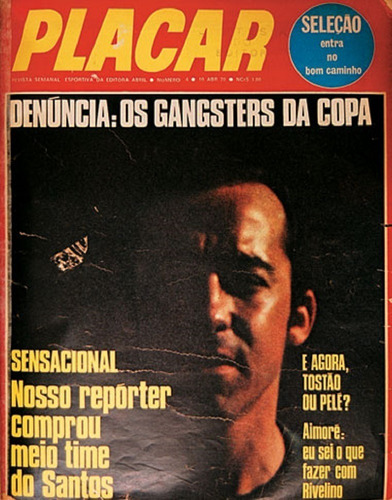 Revista Placar Número 004 De 10/04/1970 Cod.331