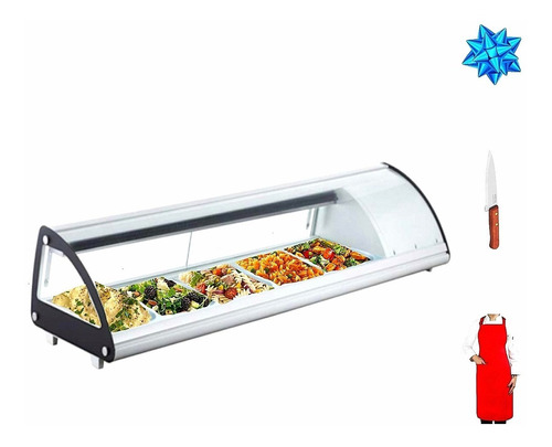 Vitrina Refrigerada Para Sushi Migsa Rts-63l + Regalos