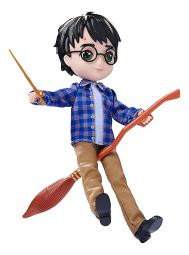 Figura Harry Potter Capa De Invisibilidad Wizarding World ;o