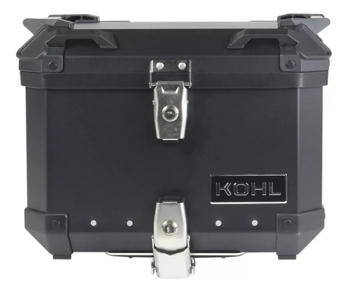 Baul Trasero Motocicleta Kohl Kh1n.3 Aluminio Negro 40 Lts T