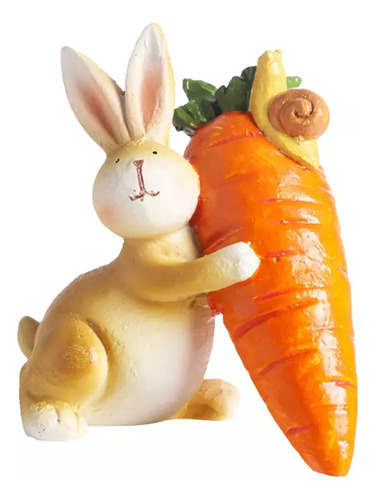 / Decoración De Pascua Lindo Conejito De Pascua Con